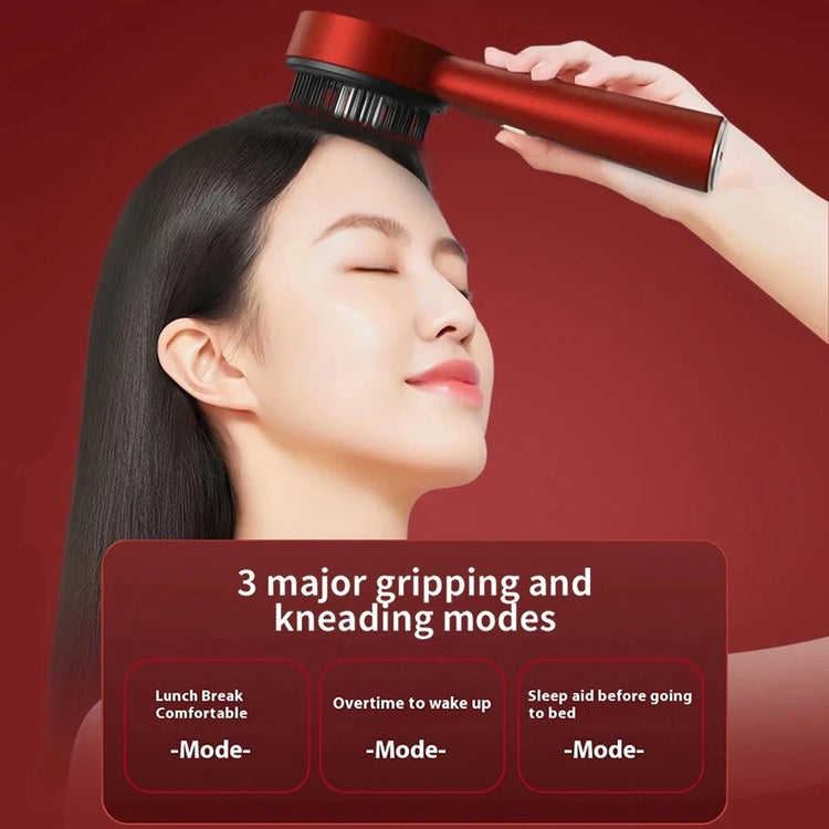 3-in-1 Electric Massage Comb – Smooth, Shine & Relax
