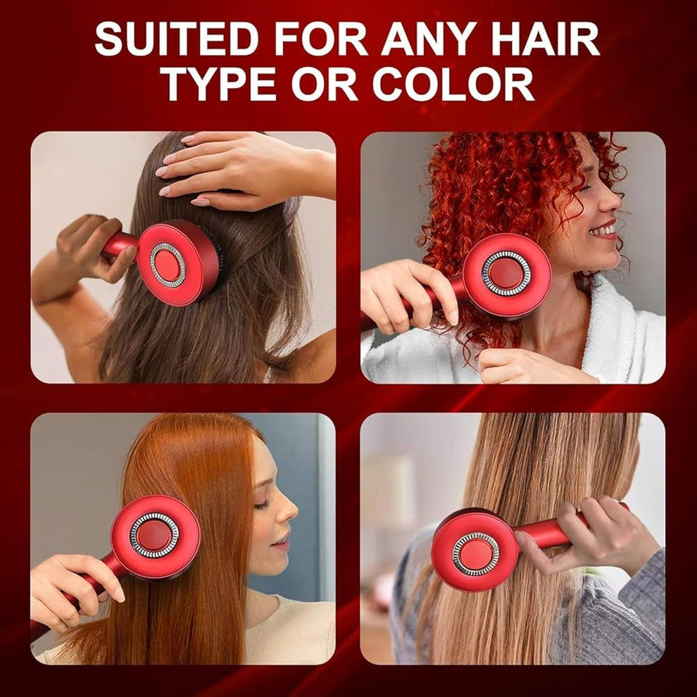 3-in-1 Electric Massage Comb – Smooth, Shine & Relax