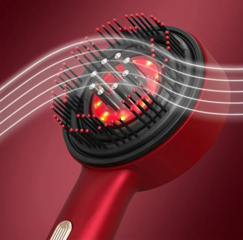 3-in-1 Electric Massage Comb – Smooth, Shine & Relax