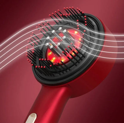 3-in-1 Electric Massage Comb – Smooth, Shine & Relax