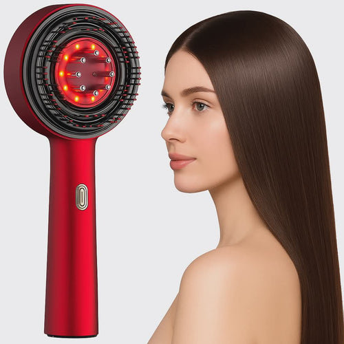 3-in-1 Electric Massage Comb – Smooth, Shine & Relax